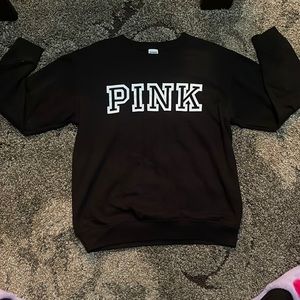 Victoria’s Secret Black logo sweater size Small
